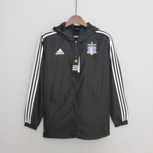 2022 Colo Colo Windbreaker Black Soccer Jersey