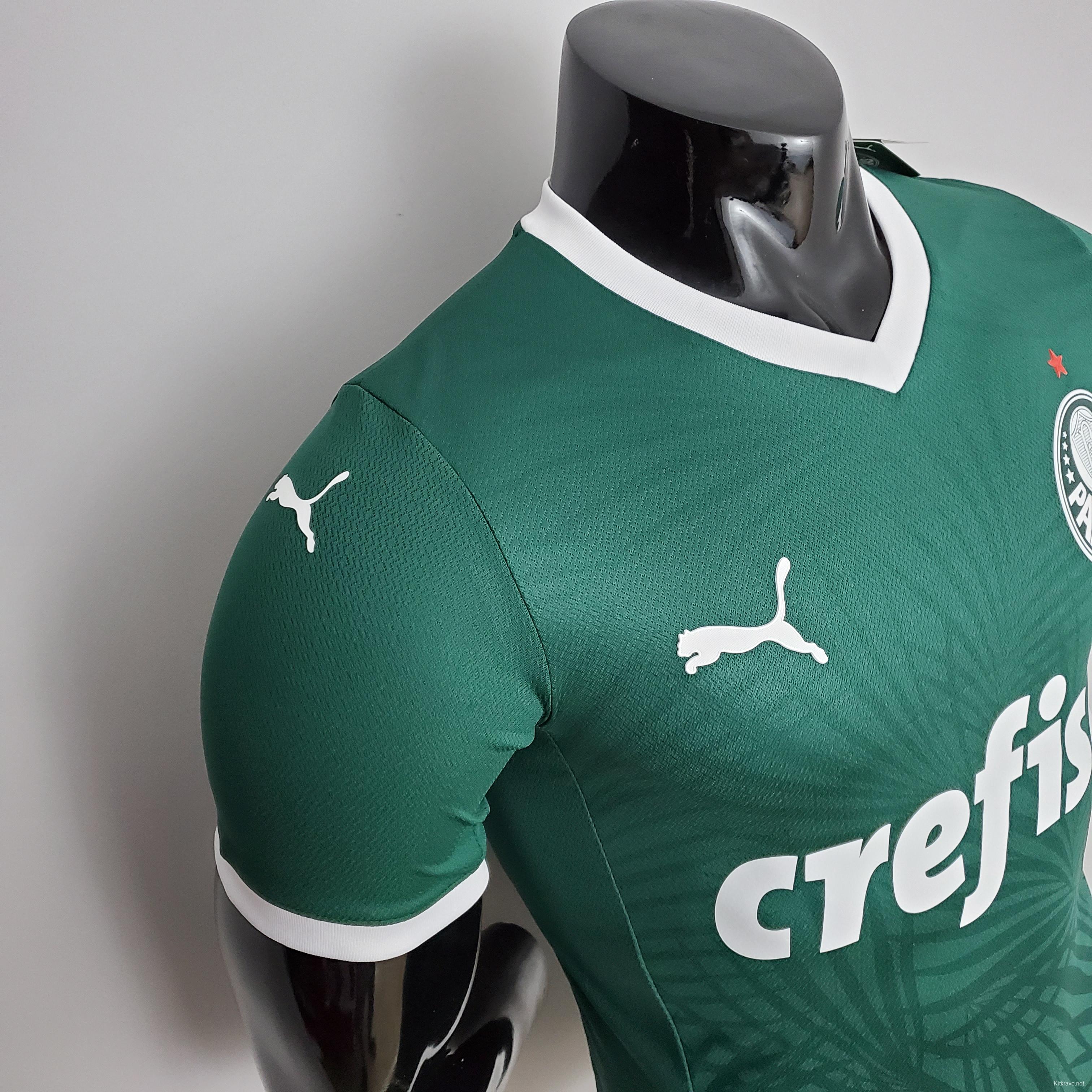 22/23 player version Palmeiras home Soccer Jersey