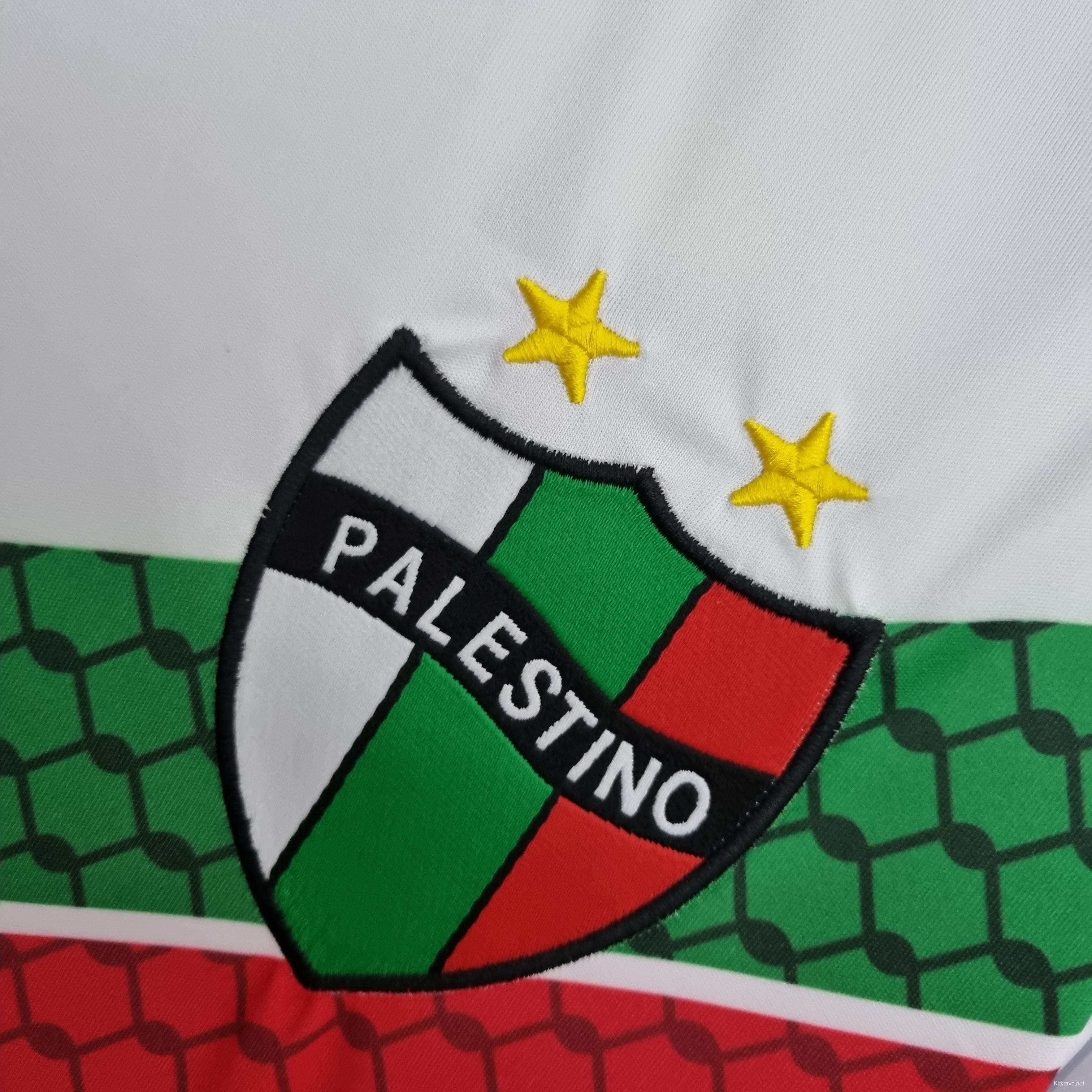 22/23 Deportivo Palestino White Soccer Jersey