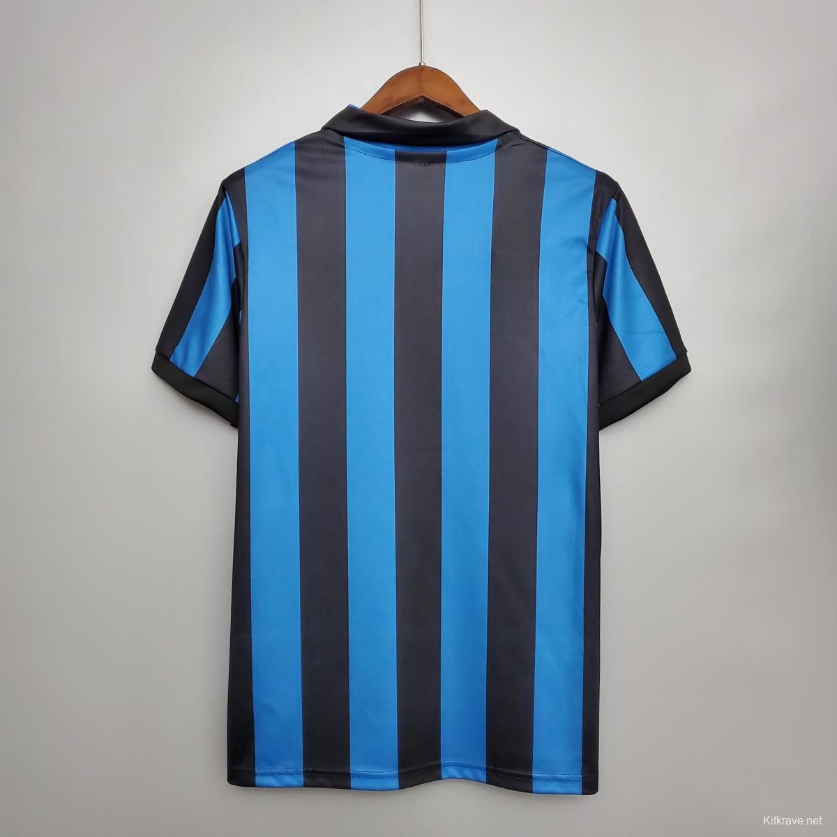 Retro 88/90 Inter Milan home Soccer Jersey