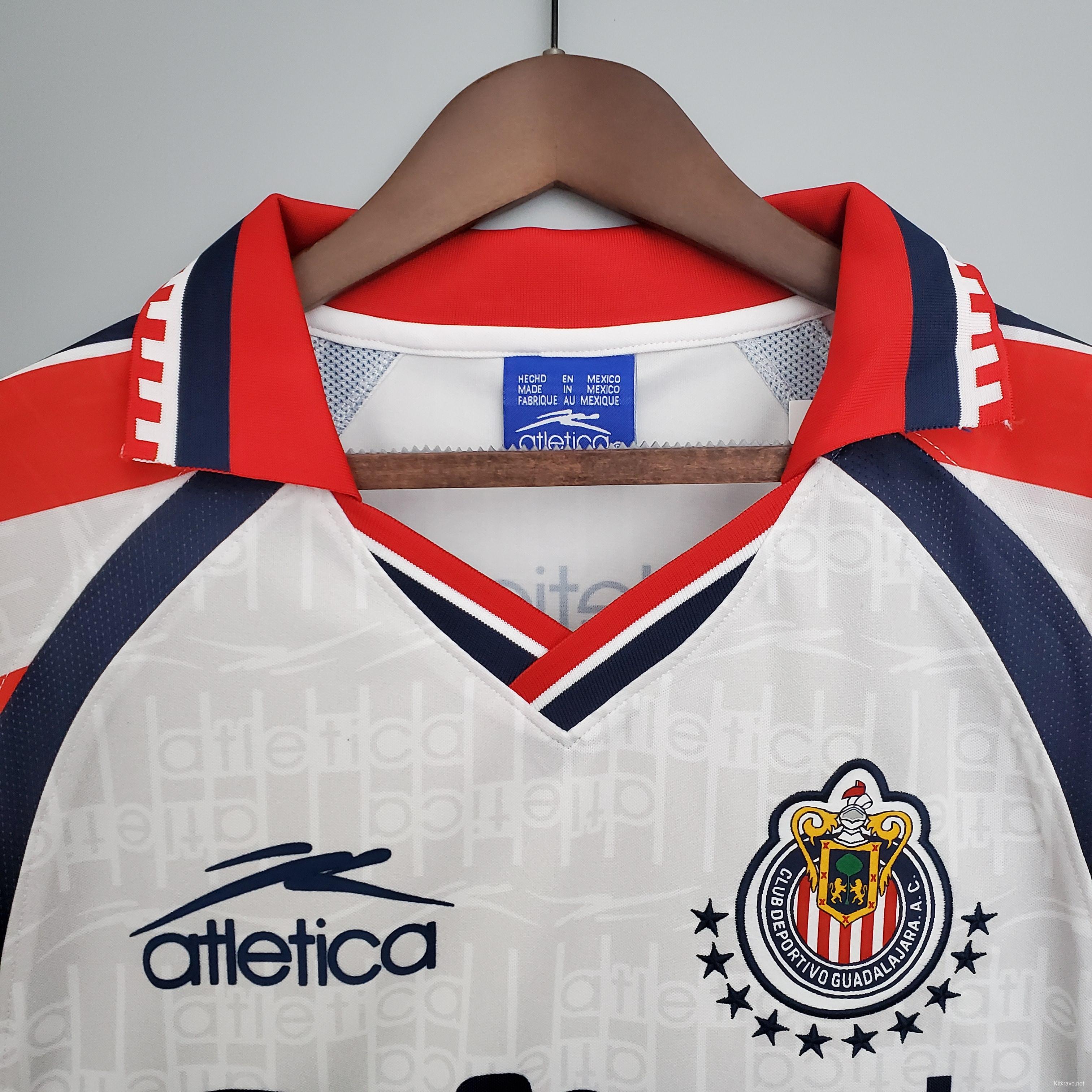 Retro 99/00 Chivas Guadalajara AWAY Soccer Jersey