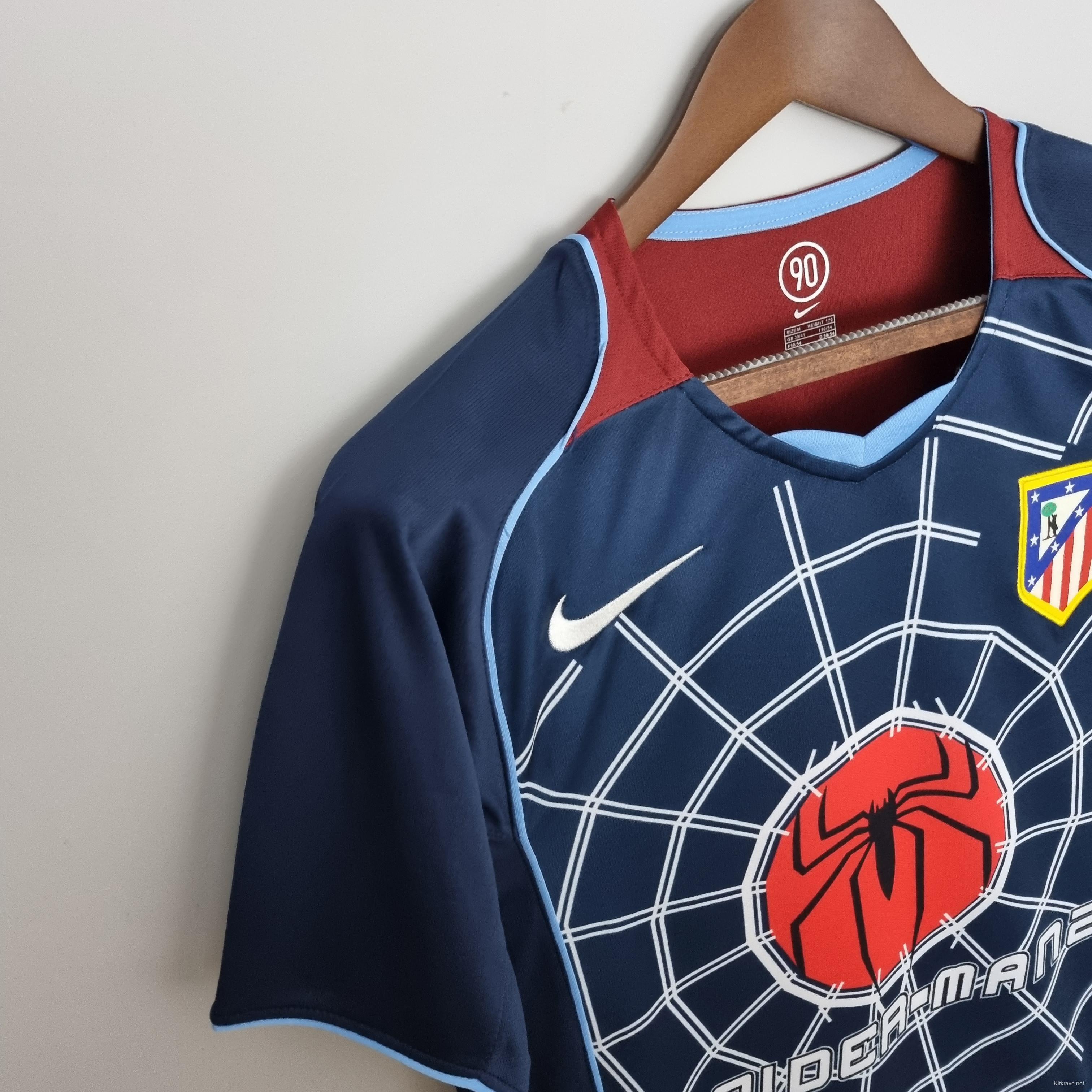 Retro 04/05 Atletico Madrid away Soccer Jersey