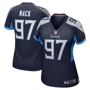 Women's Isaiah Mack Navy Player Limited Team Jersey