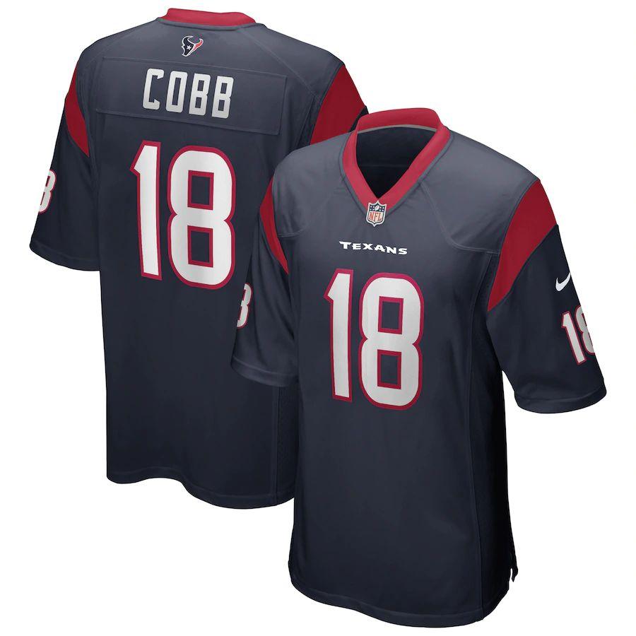 Men's Randall Cobb Navy Player Limited Team Jersey