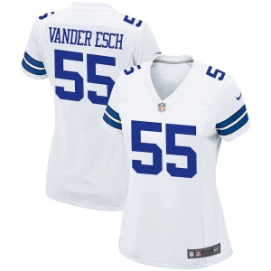 Women's Leighton Vander Esch White Player Limited Team Jersey