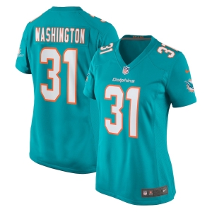 Women's DeAndre Washington Aqua Player Limited Team Jersey