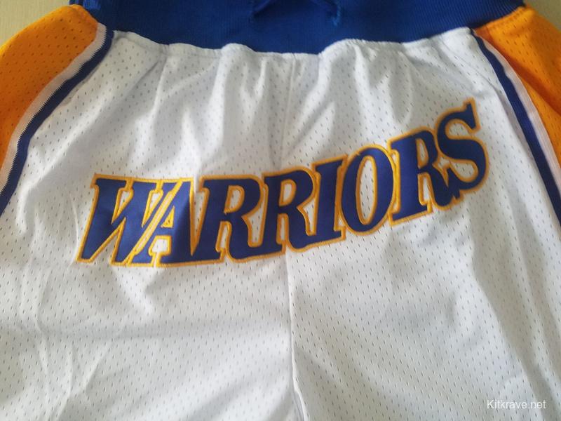 Golden State 1995-96 Throwback Classics Basketball Team Shorts