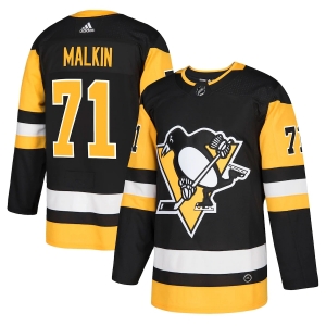 Men's Evgeni Malkin Black Player Team Jersey