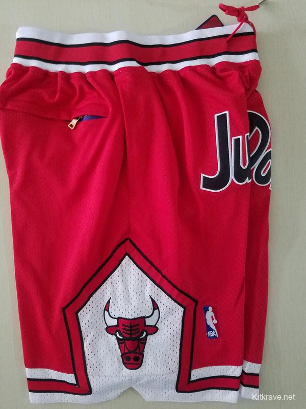 Chicago 1997-98 Throwback Classics Basketball Team Shorts