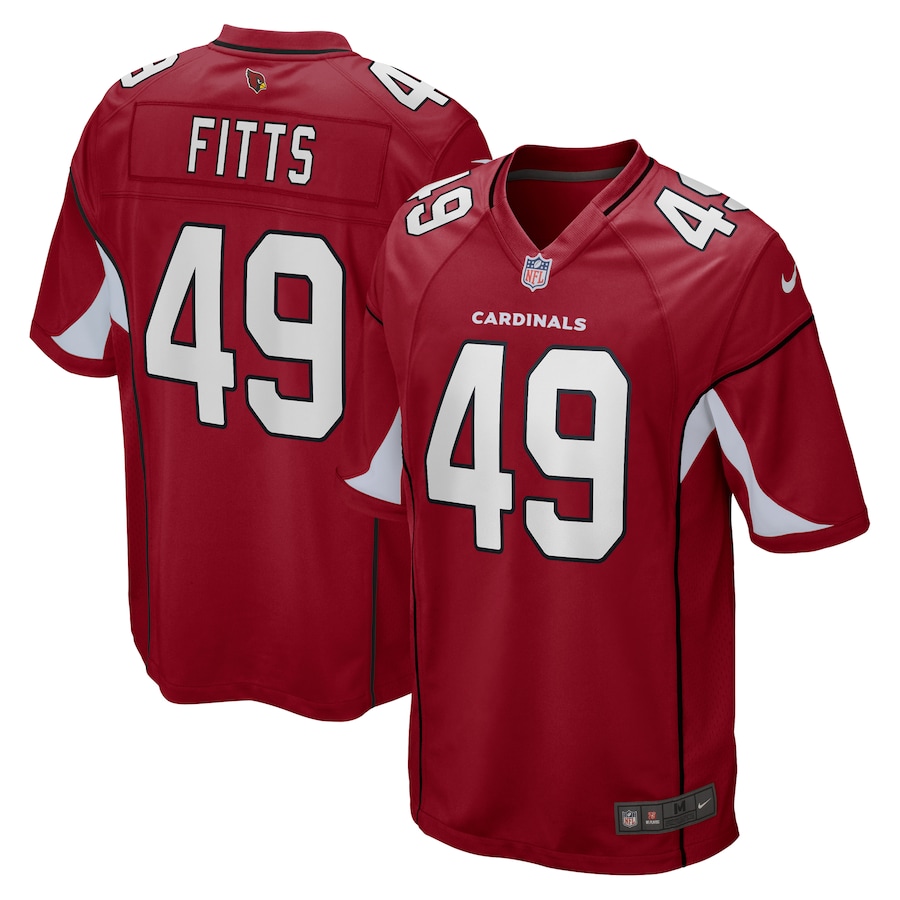 Men's Kylie Fitts Cardinal Player Limited Team Jersey