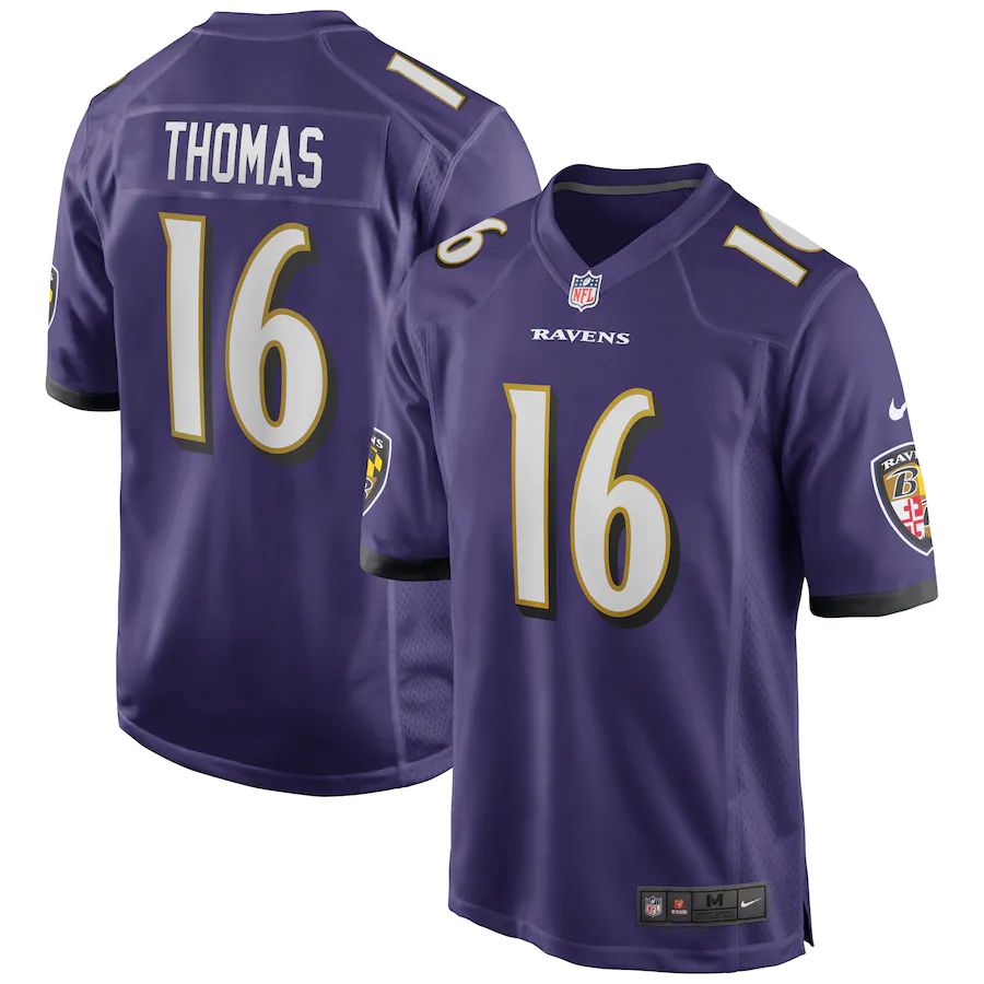 Men's De'Anthony Thomas Purple Player Limited Team Jersey