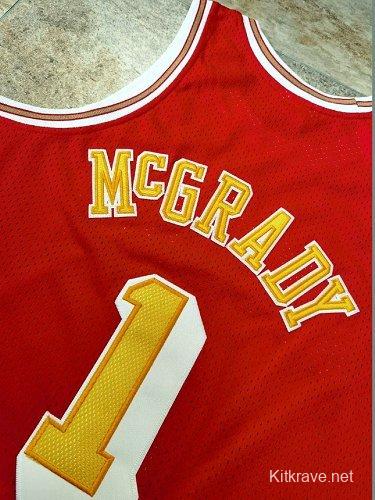 Men's Tracy McGrady Red Retro Classic Team Jersey