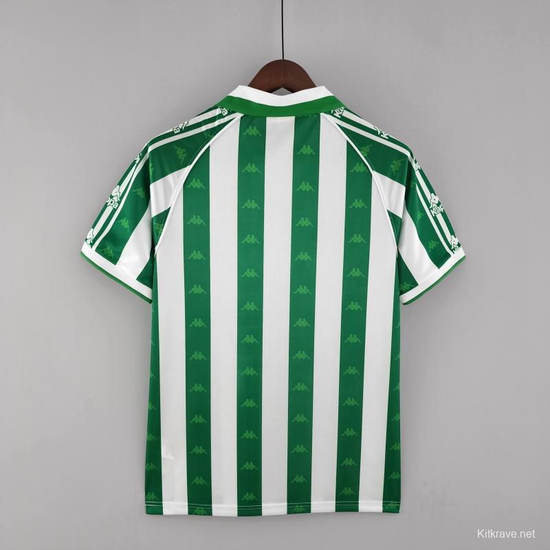 Retro Real Betis 96/97 Home  Soccer Jersey