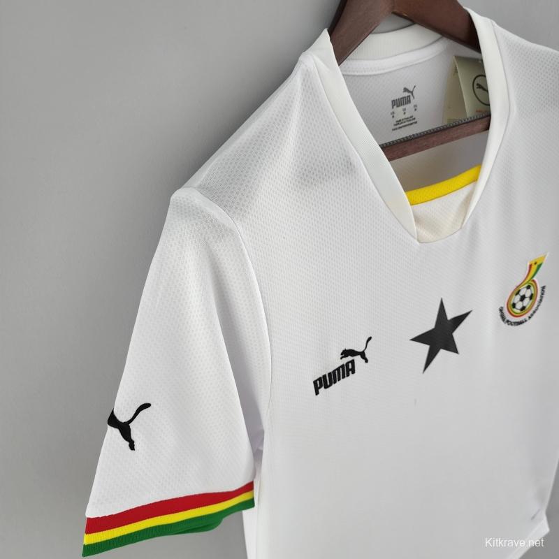 2022 Ghana Home Soccer Jersey