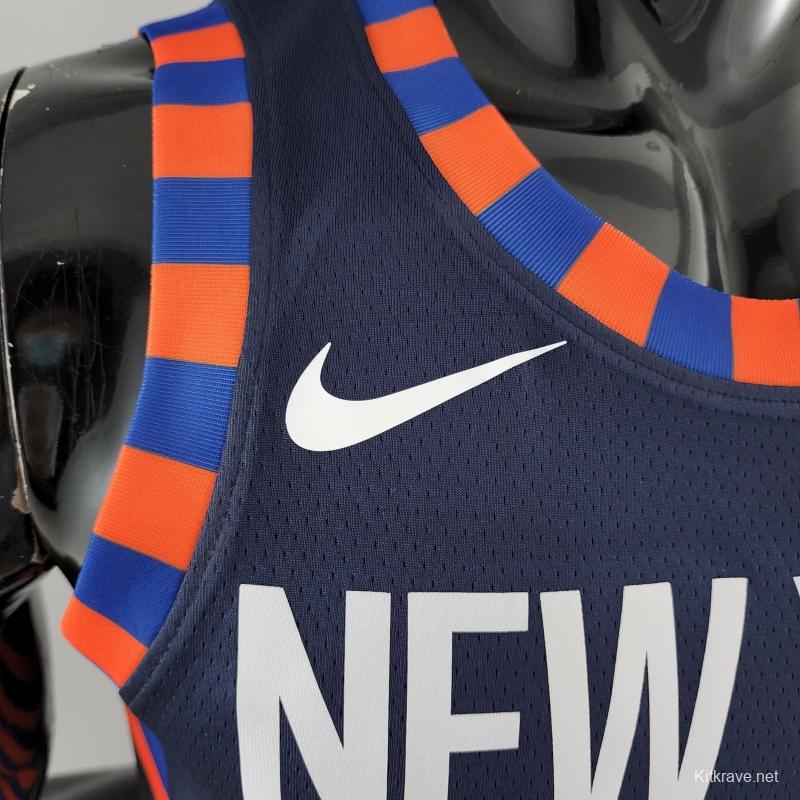 New York Knicks ANTHONY #7 Striped NBA Jersey