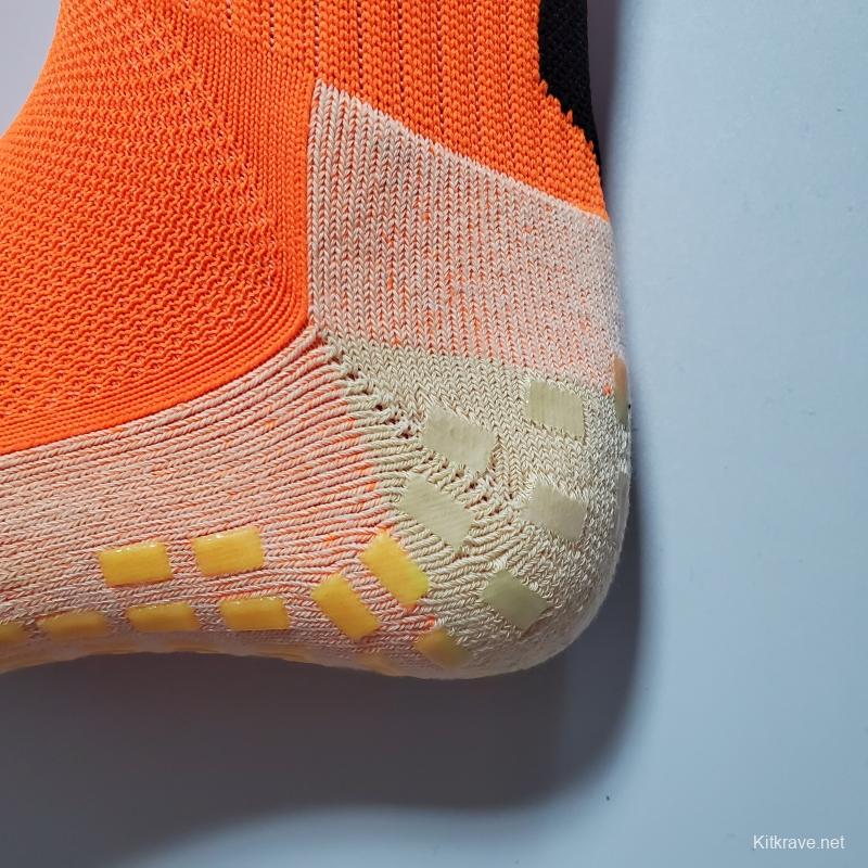 2022 Orange Long Top Non-Slip SOCKS#0090