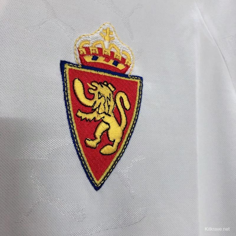 Retro 94/95 Zaragoza Home Soccer Jersey