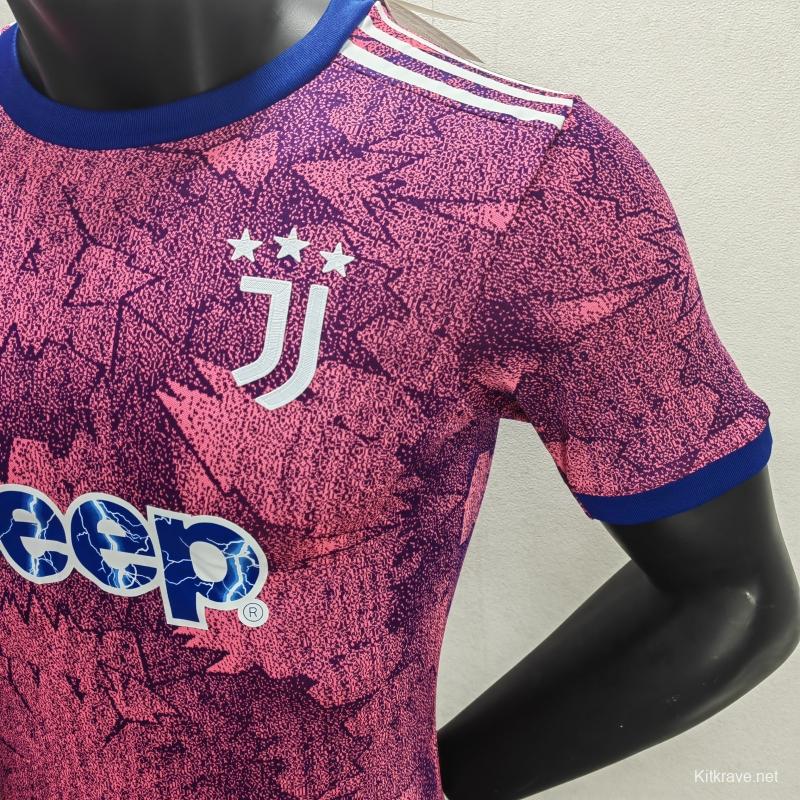 Player Version 22/23 Juventus Third Soccer Jersey