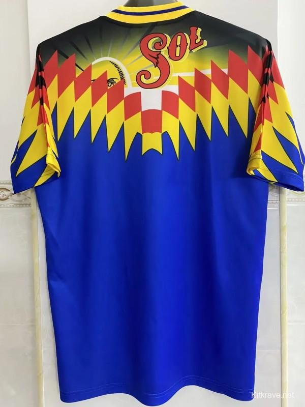 Retro 94/95 Club America Away Blue Jersey