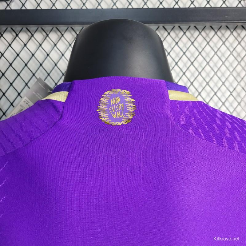 Player Version 23-24 Orlando City Home Soccer Jersey