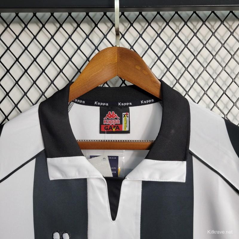 Retro Long Sleeve 1997-98 Juventus Home Jersey