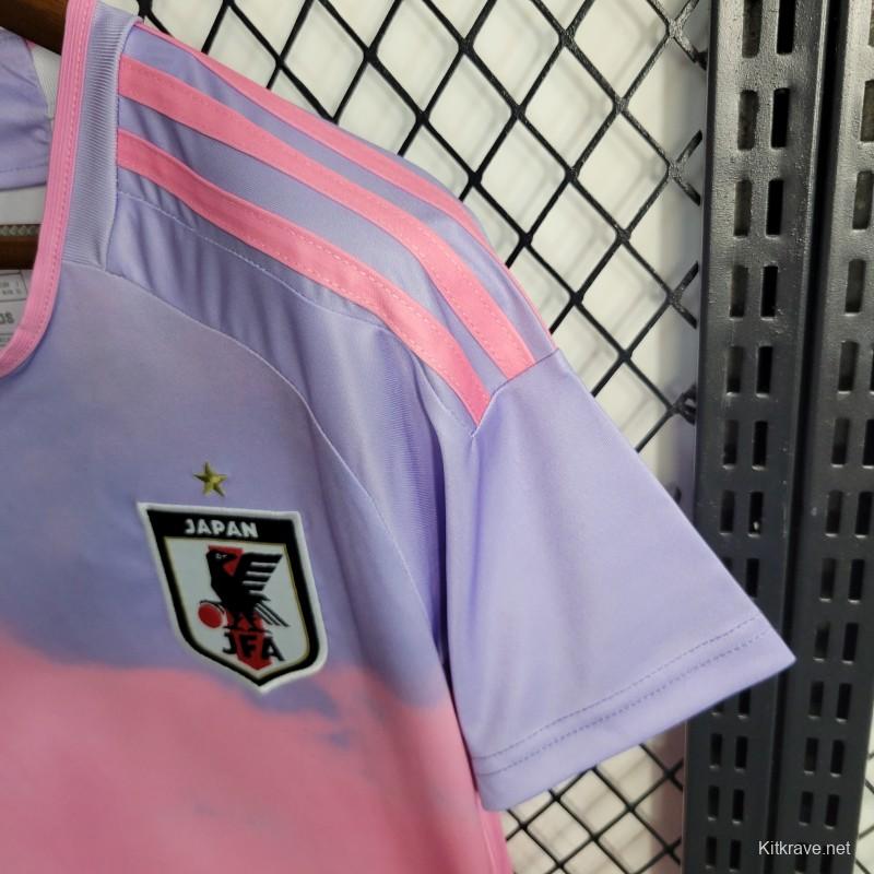 2023 Women Japan Away Pink Jersey