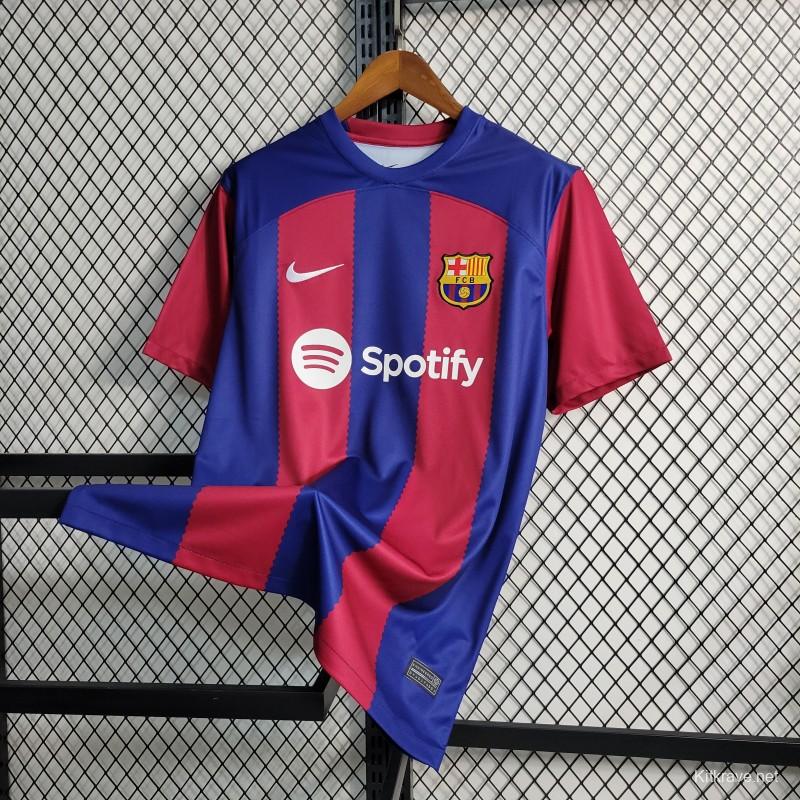 23-24 Barcelona Home Jersey