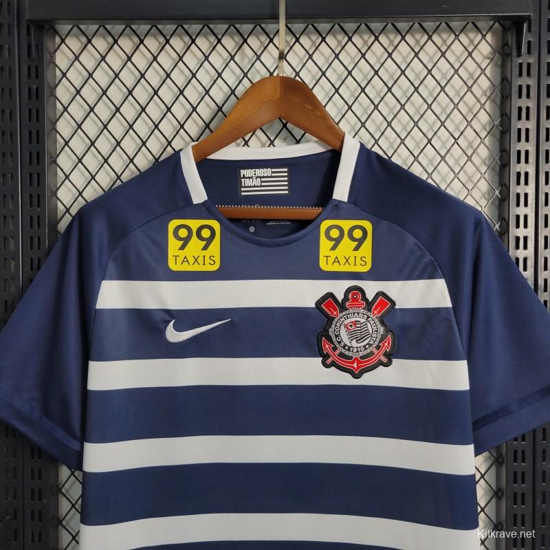 Retro 14-15 Corinthians Third Navy Jersey