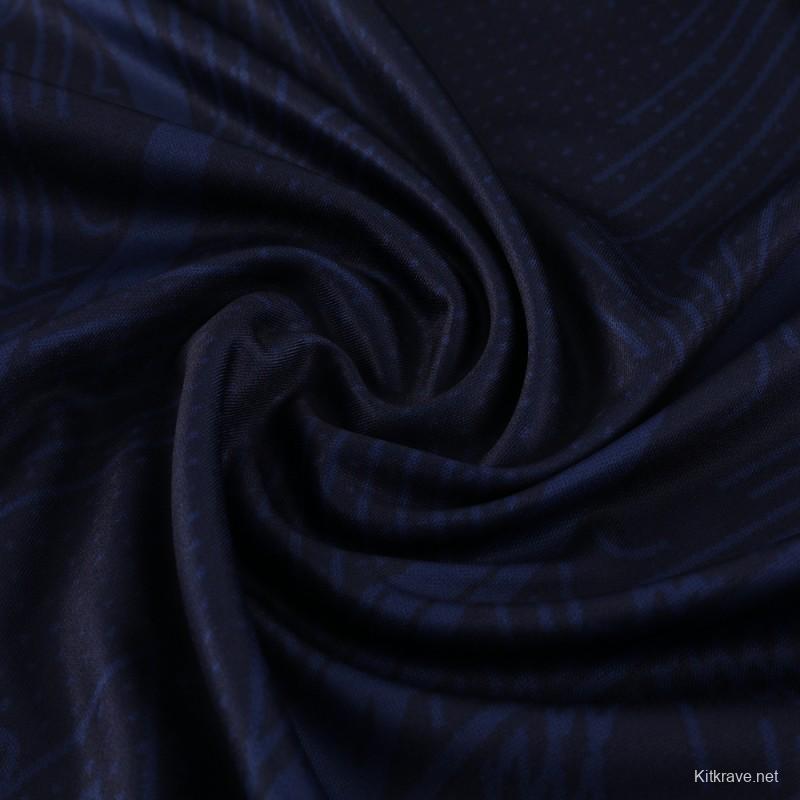2024 Nike Navy Half Zipper Jacket+Pants