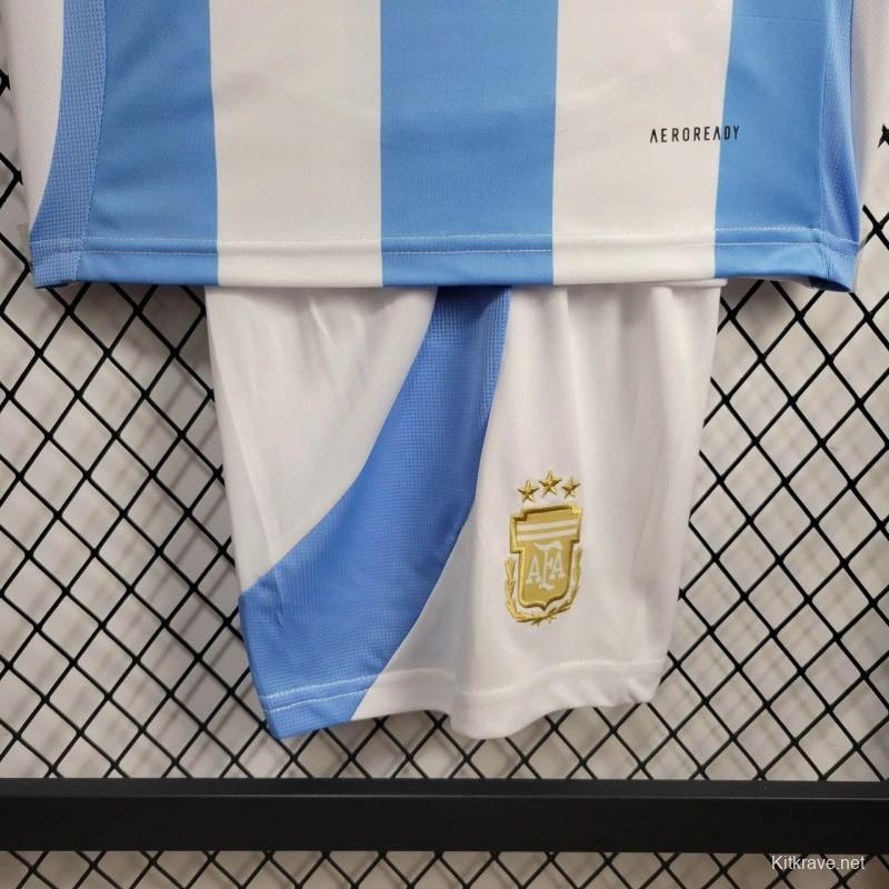 2024 Kids Argentina Home Jersey