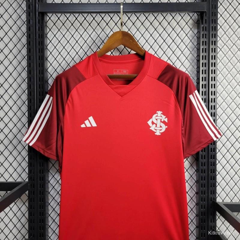 24/25 SC Internacional Training Red/Wine Jersey