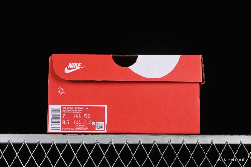 Nike Air More Uptempo 96 QS Classic High Street Casual Basketball Shoes - FB8883-001