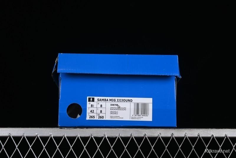 Adidas JJJJound x Samba OG ID8708 Minimalist High-End Collaboration Casual Sneakers