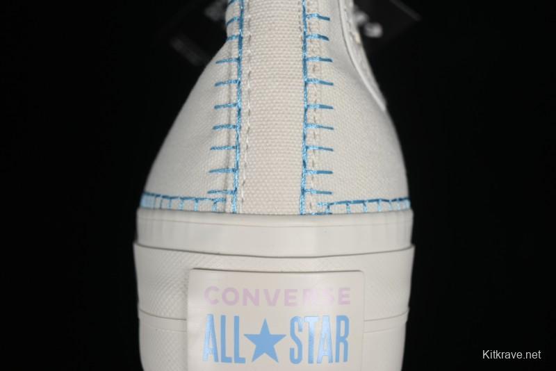 Converse All Star Lift Stitch Daisy Vulcanized Canvas Sneakers - A08731C