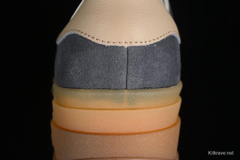 Adidas Originals Gazelle Bold IE0428 Low-Top Sneakers with Thick Sole for Casual Wear Anti-Slip and Durable - IE0428