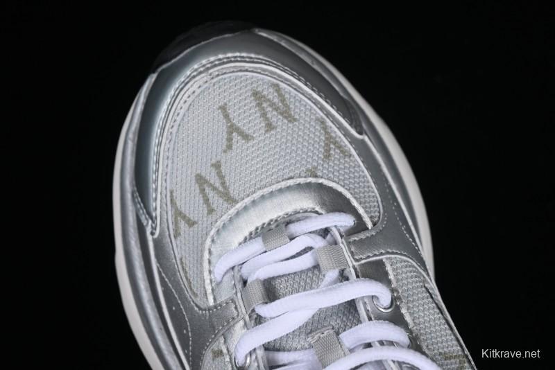 New York Yankees NY MLB Fast Ball Classic Monogram 24SS Retro Casual Running Shoes - 3ARNFSB4N50SS