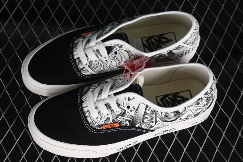 Vans Og Authentic Lx Low-Top Casual Skate Shoes - VN0A4BV9676