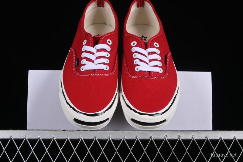 Kamiya x Vulcanize Sneaker 23AW High-End Line Mihara Yasuhiro Dissolution Red Shawn Yue Same Style Painted Letters Low-Top Canvas Shoes