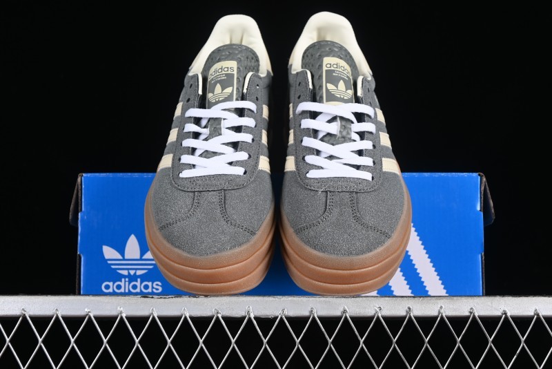 Adidas Originals Gazelle Bold IE0428 Low-Top Sneakers with Thick Sole for Casual Wear, Anti-Slip and Durable - IE0428