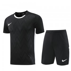 24/25 Nike Black Short Sleeve Jersey+Shorts