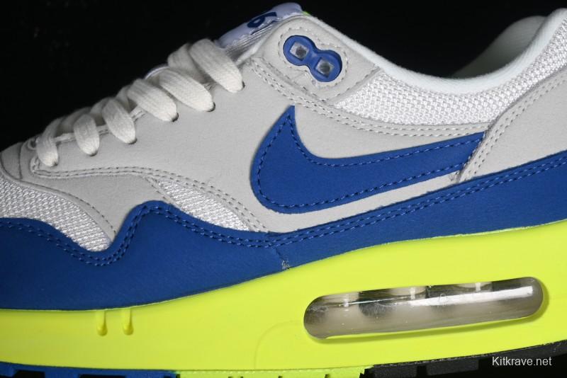 Nike Air Max 1 Premium Retro Running Shoes with Half-Sole Air Cushion - HF2903-100