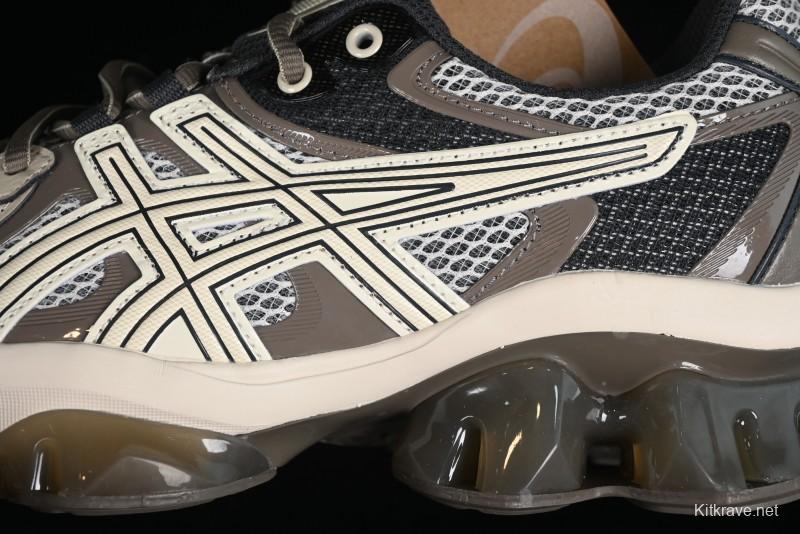 Asics Gel-Quantum Kinetic Retro Casual Sneakers with Thick Sole and GEL Scutoid Technology - 1203A270-201