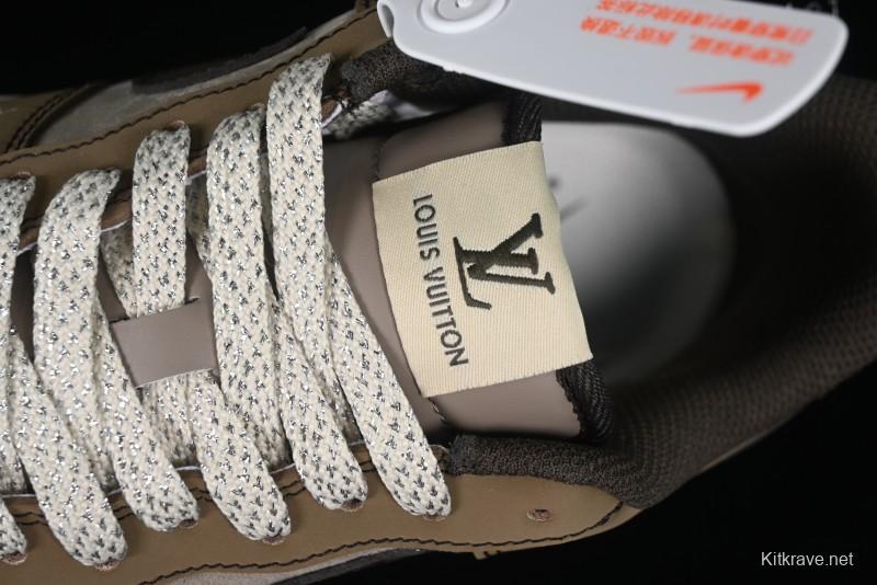 Nike Air Force 1 '07 Low LV Collaboration - Light Brown Casual Sneakers - BA8806-224