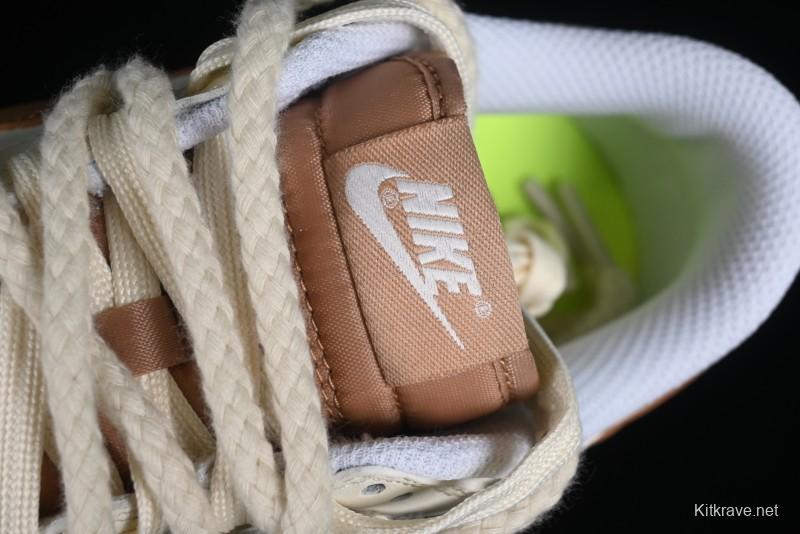 Nike Dunk Low Next Nature "Hemp" Mischievous Doll Soy Milk Bear Maillard Simple and Versatile SB Lace-Up Low-Top Casual Sneakers - DD1873-200