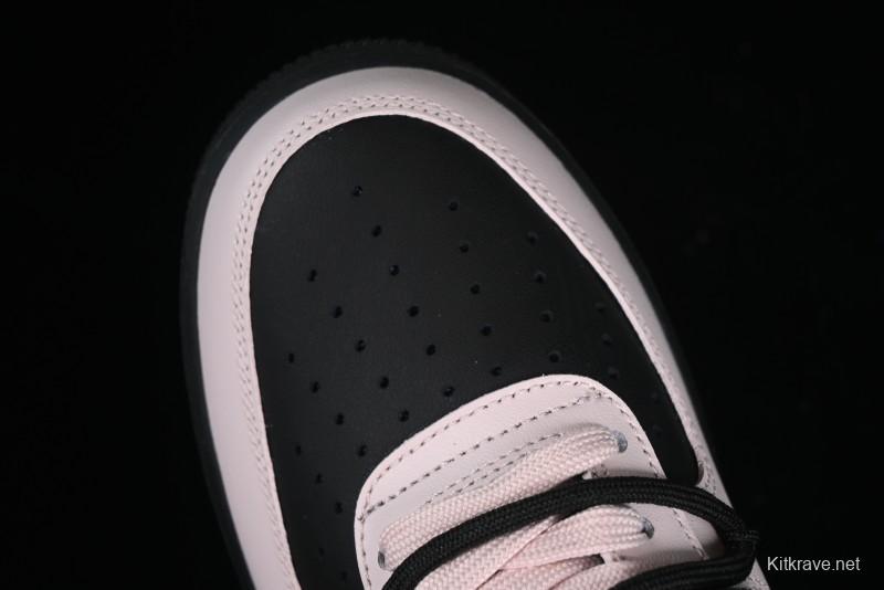 Nike Air Force 1 '07 Low Custom Anime Theme Black Sugar Heart Casual Sneakers with Lace-Up - ZH0316-012