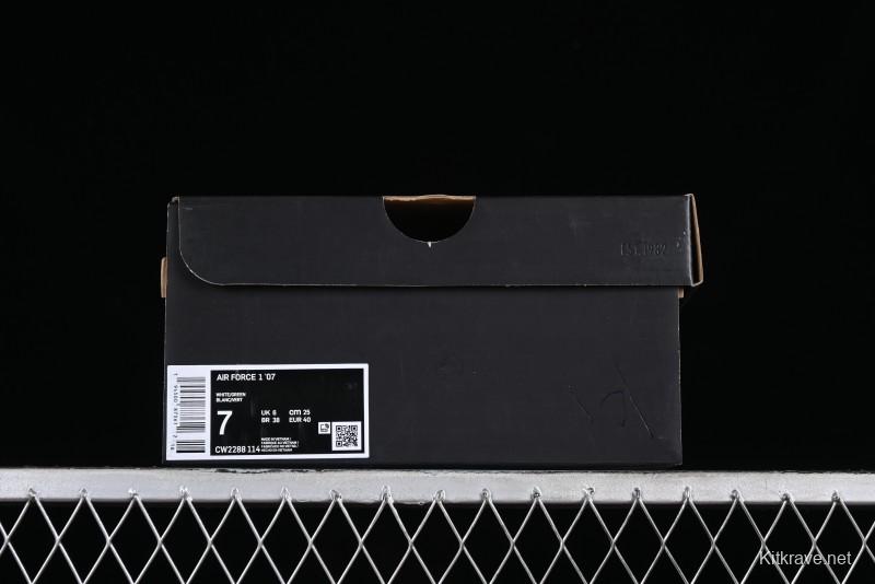 Nike Air Force 1 '07 Low PS5 Gaming Theme Ice Green Casual Sneakers - CW2288-114