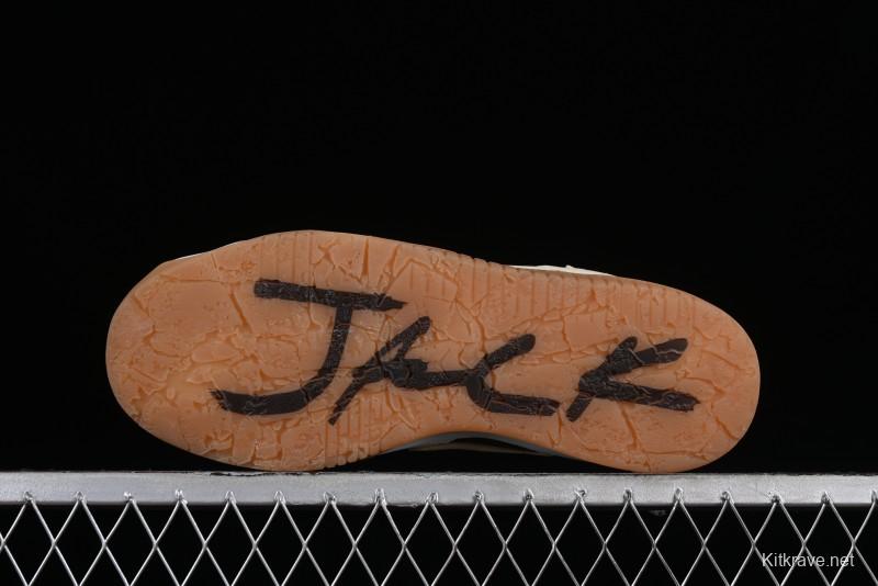 Nike Travis Scott x Jordan Jumpman Jack TR "University Red" Basketball Shoes with Magic Strap - FZ8117-100