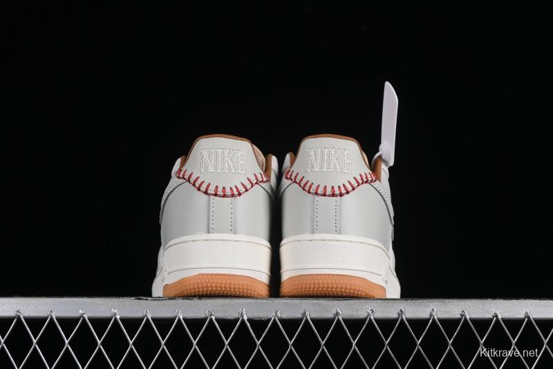 Nike Air Force 1 '07 Low Casual Sneakers with Full-Length Air Cushion - HF5697-001