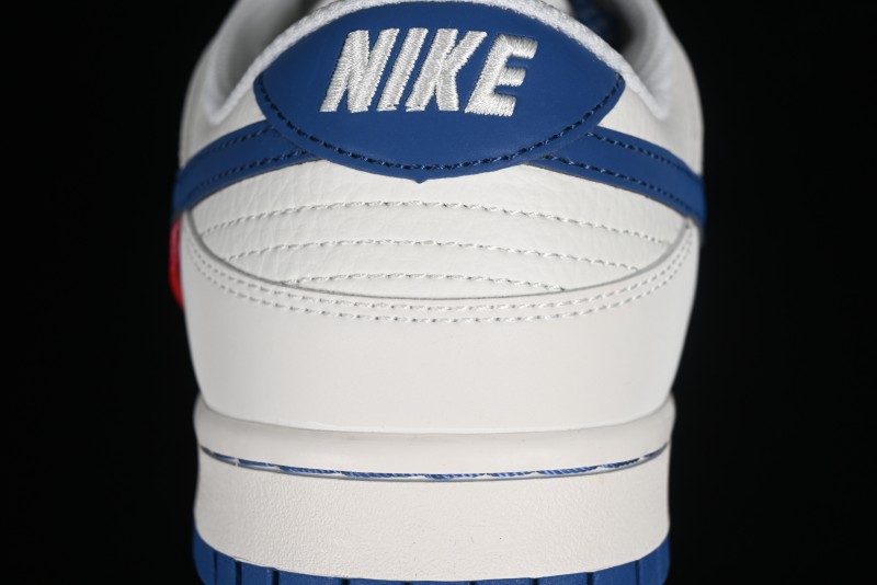 Supreme x Nike SB Dunk Low Casual Skate Shoes with Zoom Air Cushion - DQ1098-335
