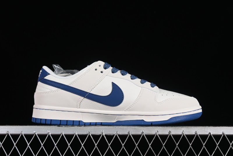 Supreme x Nike SB Dunk Low Casual Skate Shoes with Zoom Air Cushion - DQ1098-335